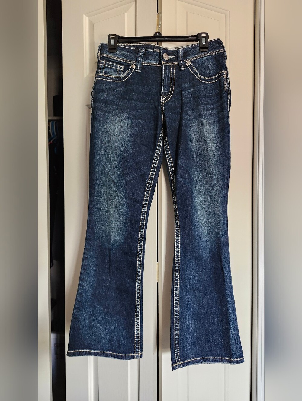 Silver Suki Dark Indigo Women’s Bootcut Jeans W28/L30